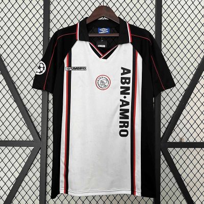 98/99 Ajax Away Retro Soccer Jersey