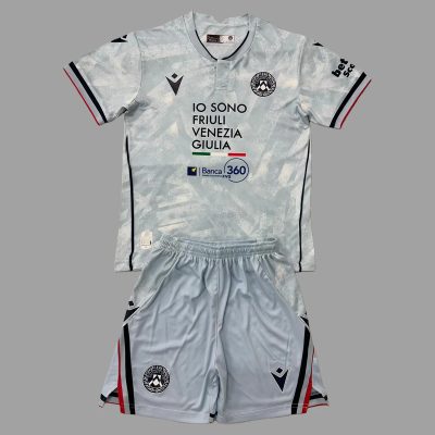 25/26 Udinese Away Kids Soccer Jersey Size 16-28