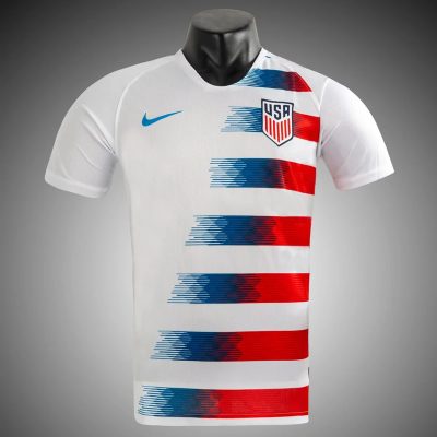 2018 USA Home Retro Soccer Jersey