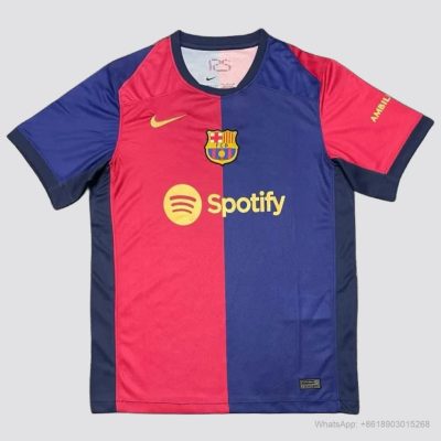 24/25 Barcelona home soccer jersey yupoo