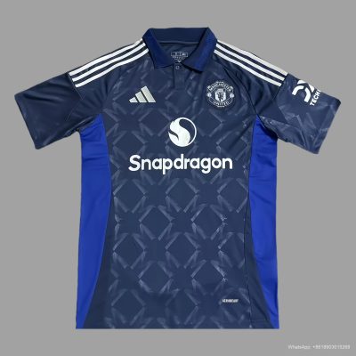 24 25 Manchester United away soccer jersey size S-4XL