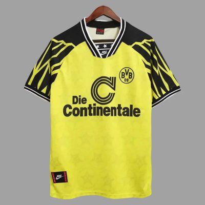 94/95 Dortmund Home Retro Soccer Jersey