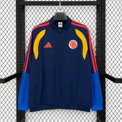 2026 Colombia Blue Retro Windbreaker
