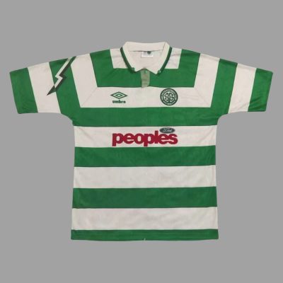 91/92 Celtic Home Retro Soccer Jersey