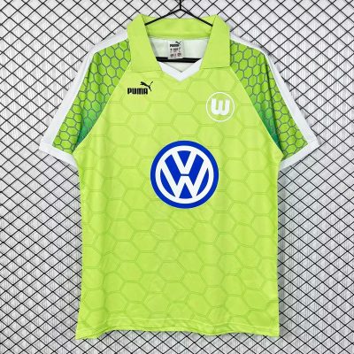 97/98 Wolfsburg Home Retro Soccer Jersey
