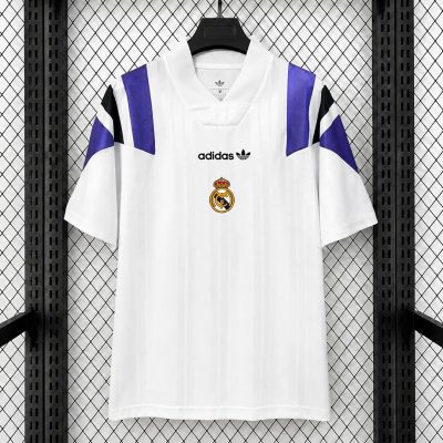 26/27 Real Madrid EQT White Purple Soccer Jersey