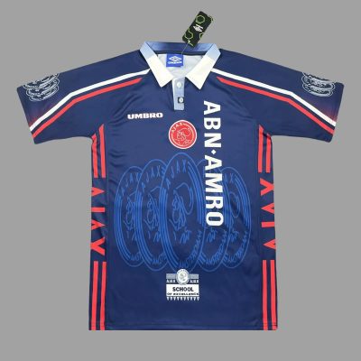 97/98 Ajax European Away Retro Soccer Jersey
