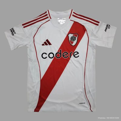 24/25 River Plate Home Soccer Jersey