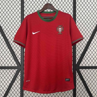 2012 Portugal Home Retro Soccer Jersey