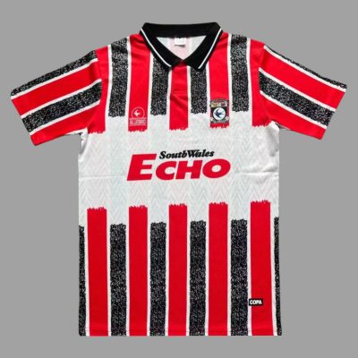 93/94 Cardiff City Away Retro Soccer Jersey