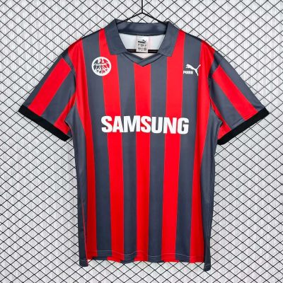 91/92 Frankfurt Home Retro Soccer Jersey
