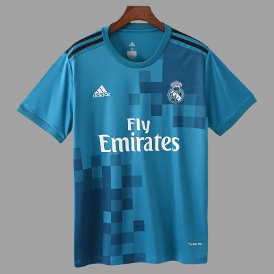 17/18 Real Madrid Third Retro Soccer Jersey