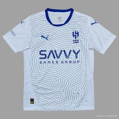 24/25 Al-Hilal Away Soccer Jersey