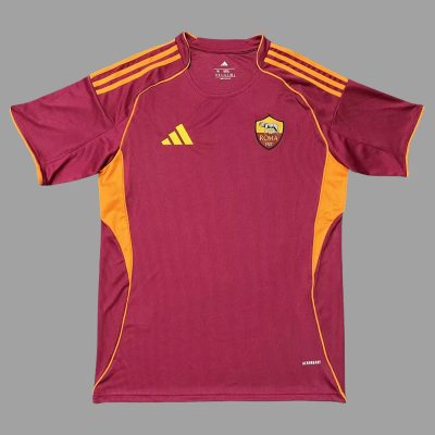 25/26 Roma Home Soccer Jersey