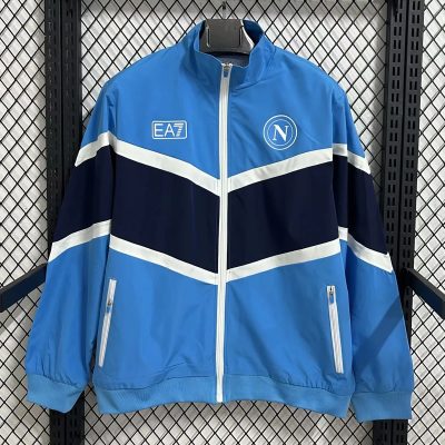 25/26 Napoli Blue White Windbreaker