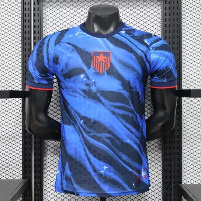 2026 USA Special Player Version Blue Soccer Jersey