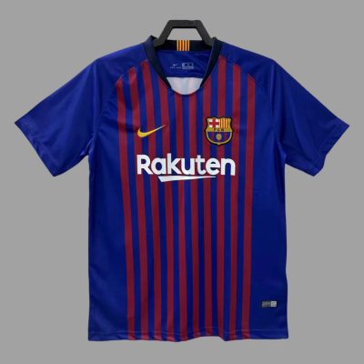18/19 Barcelona Home Retro Soccer Jersey
