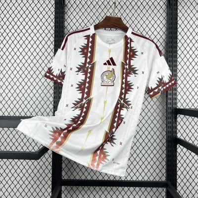 2026 Mexico White Maroon Speicl Version Soccer Jersey