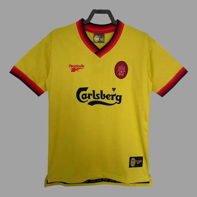 97/98 Liverpool Away Retro Soccer Jersey