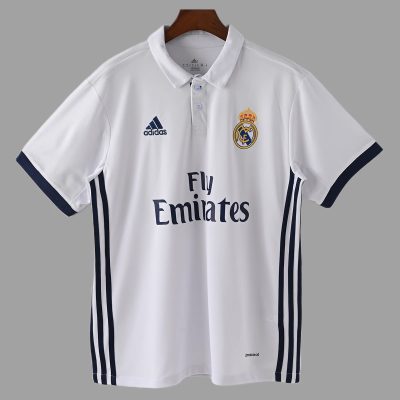 16/17 Real Madrid Home Retro Soccer Jersey
