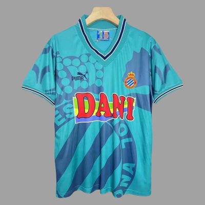 96/97 Espanyol Away Retro Soccer Jersey