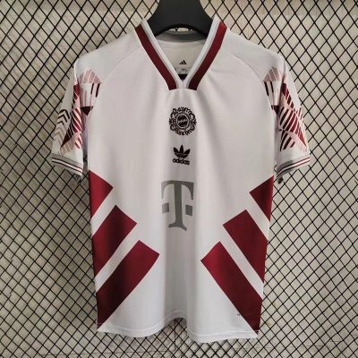25/26 Bayern Munich White Red Special Version Soccer Jersey