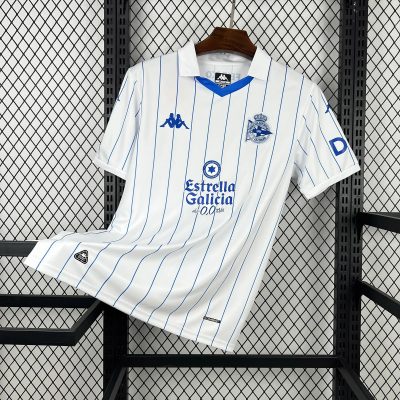 25/26 La Coruna Retro Soccer Jersey