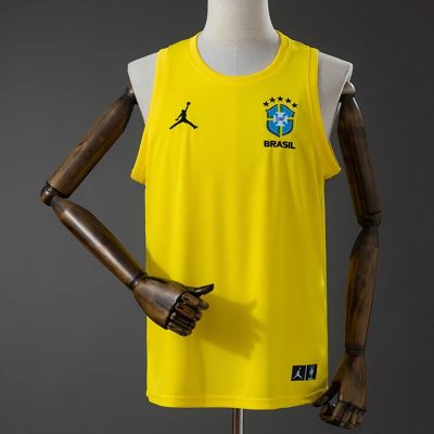 2026 Brazil Training Vest Yellow