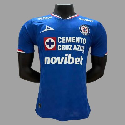 25/26 Cruz Azul Home Player Version Soccer Jersey