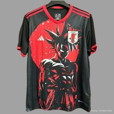 2024 Japan Saiyan Red Soccer Jersey