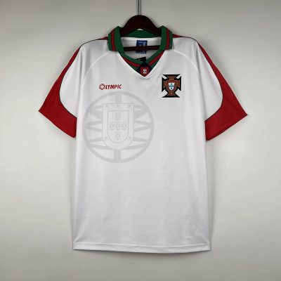 1996 Portugal Away Retro Soccer Jersey