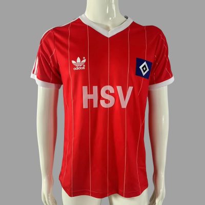83/84 Hamburger Away Retro Soccer Jersey