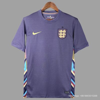 24-25 England away blue soccer jersey yupoo
