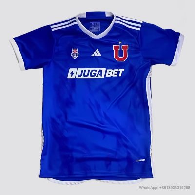 24/25 Universidad de Chile home blue soccer jersey yupoo