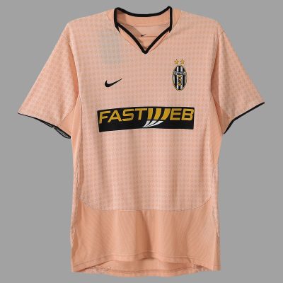 03/04 Juventus Away Retro Soccer Jersey
