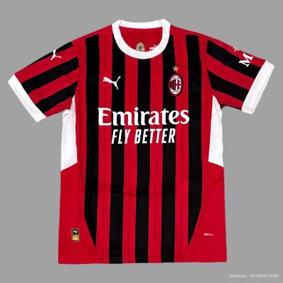24/25 AC milan home soccer jersey