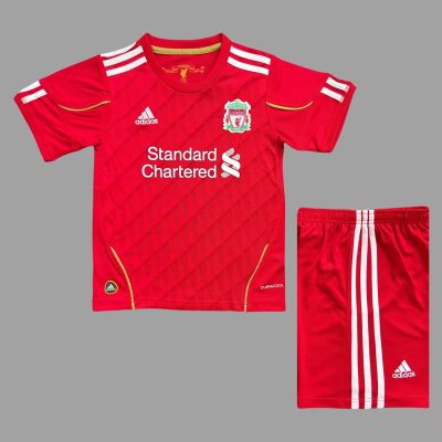 10/11 Liverpool Home Kids Retro Soccer Jersey Size 16-28