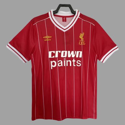 82/83 Liverpool Home Retro Soccer Jersey