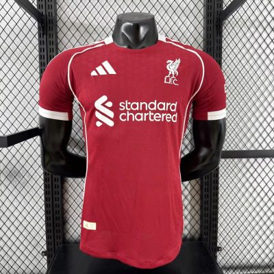 25/26 Liverpool Home Player Version Soccer Jersey