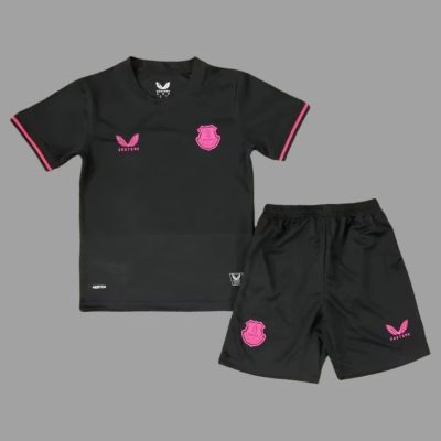 25/26 Everton Fourth Kids Soccer Jersey Size 16-28