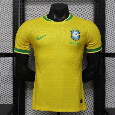 2026 Brazil Sepcial Player Version Yellow Soccer Jersey