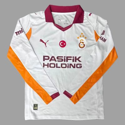 25/26 Galatasaray Away Long Sleeve Soccer Jersey
