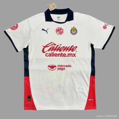 24/25 Chivas away white soccer jersey Size S-4XL