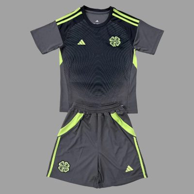 25/26 Celtic Goalkeeper Third Kids Soccer Jersey Size 16-28