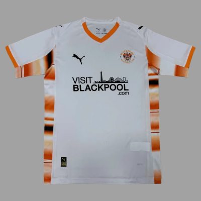 25/26 Blackpool Away Soccer Jersey