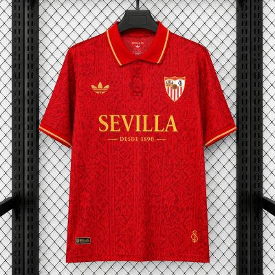 26/27 Sevilla FC Lifestyle Red Polo