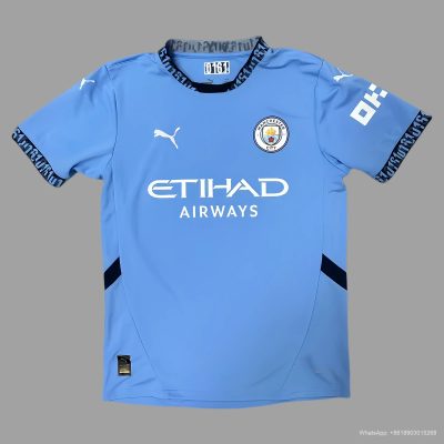 24/25 Manchester City home soccer jersey Size S-4XL