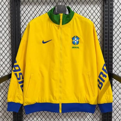 2026 Brazil Yellow Windbreaker