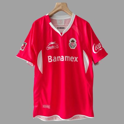08/09 Toluca Home Retro Soccer Jersey