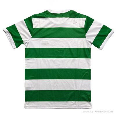 66-67 Celtic home Retro soccer jersey yupoo